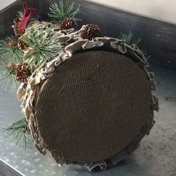 Shabby style Xmas tree cone Christmas decor decoration pine cone fir - Picture 5 of 5